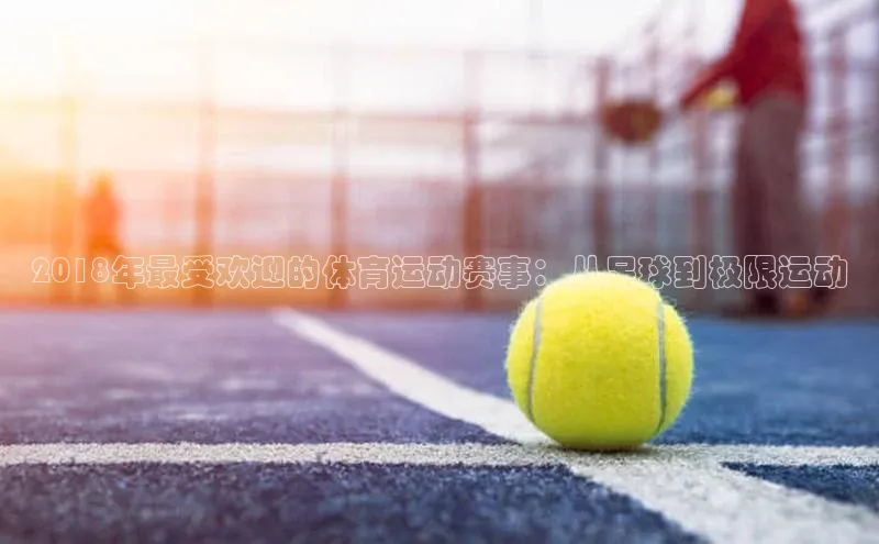 2018年最受欢迎的体育运动赛事：从足球到极限运动